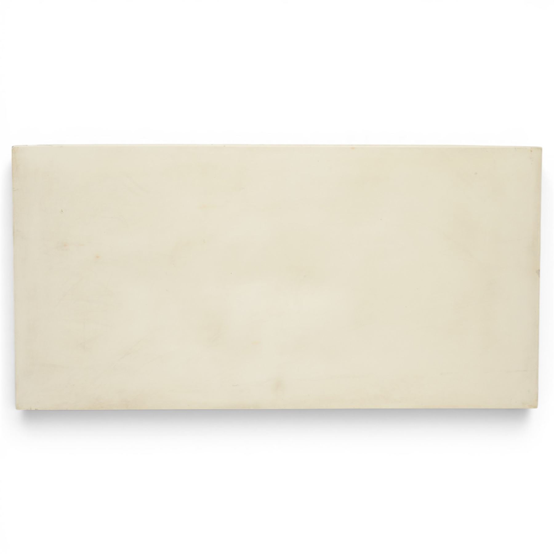 Robert Clatworthy RA (British 1928-2015): Landscape Torso, pair cast fibreglass resin wall hanging relief sculptures in white finish 104cm x 52cm
Provenance: Gifted directly by the artist to the vendor's partner