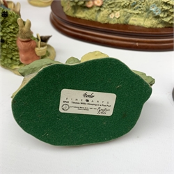 A collection of Beatrix Potter related Border Fine Arts figures