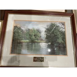 Collection of paintings in various media, artists including George Stanfield Walters, Fred Baird, Ronald Pawson, Alan Stuttle, Lila Miller, etc (14)