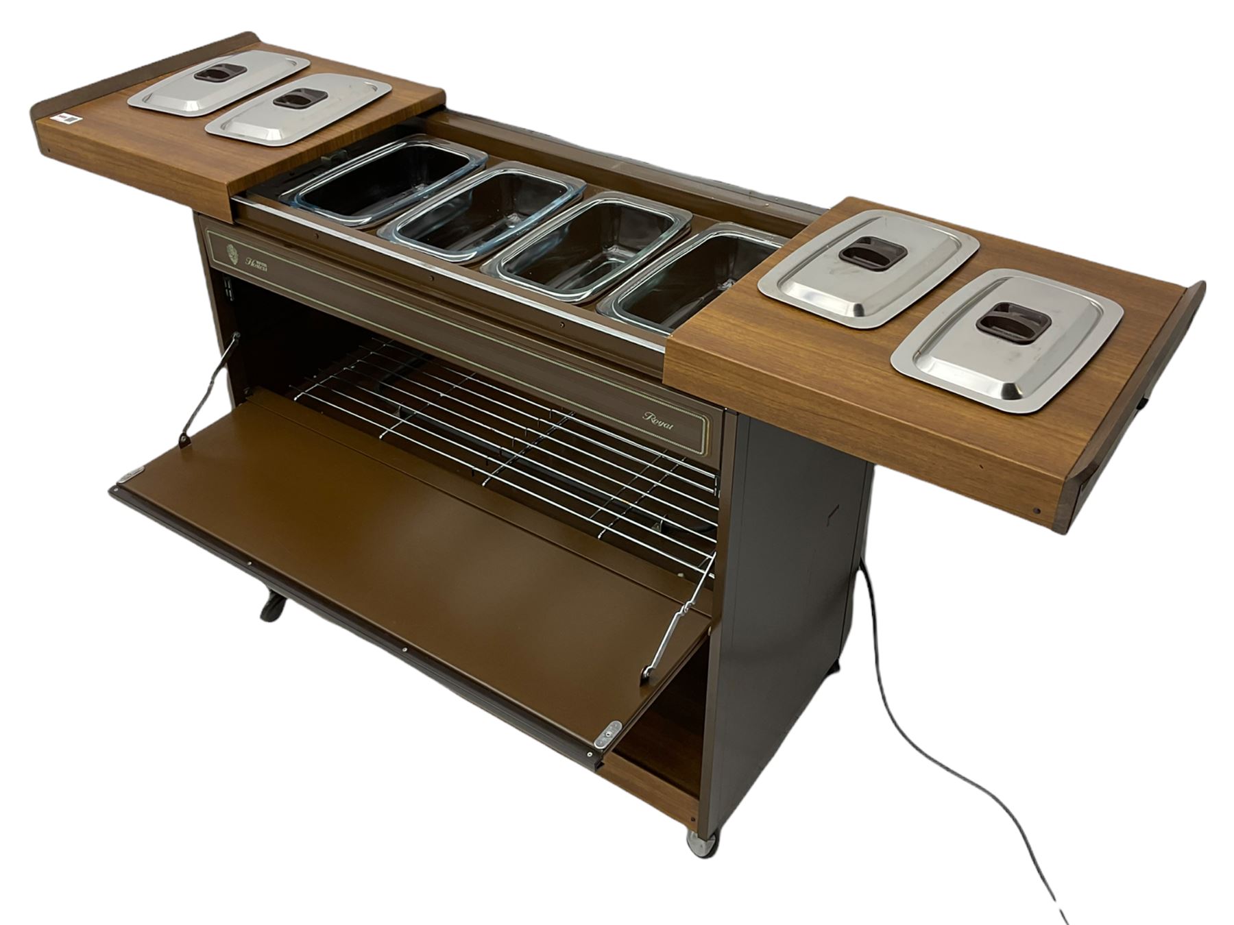 Ekco hostess royal, bain marie food warming trolley, model HO100 Collectors & Clearance Sale