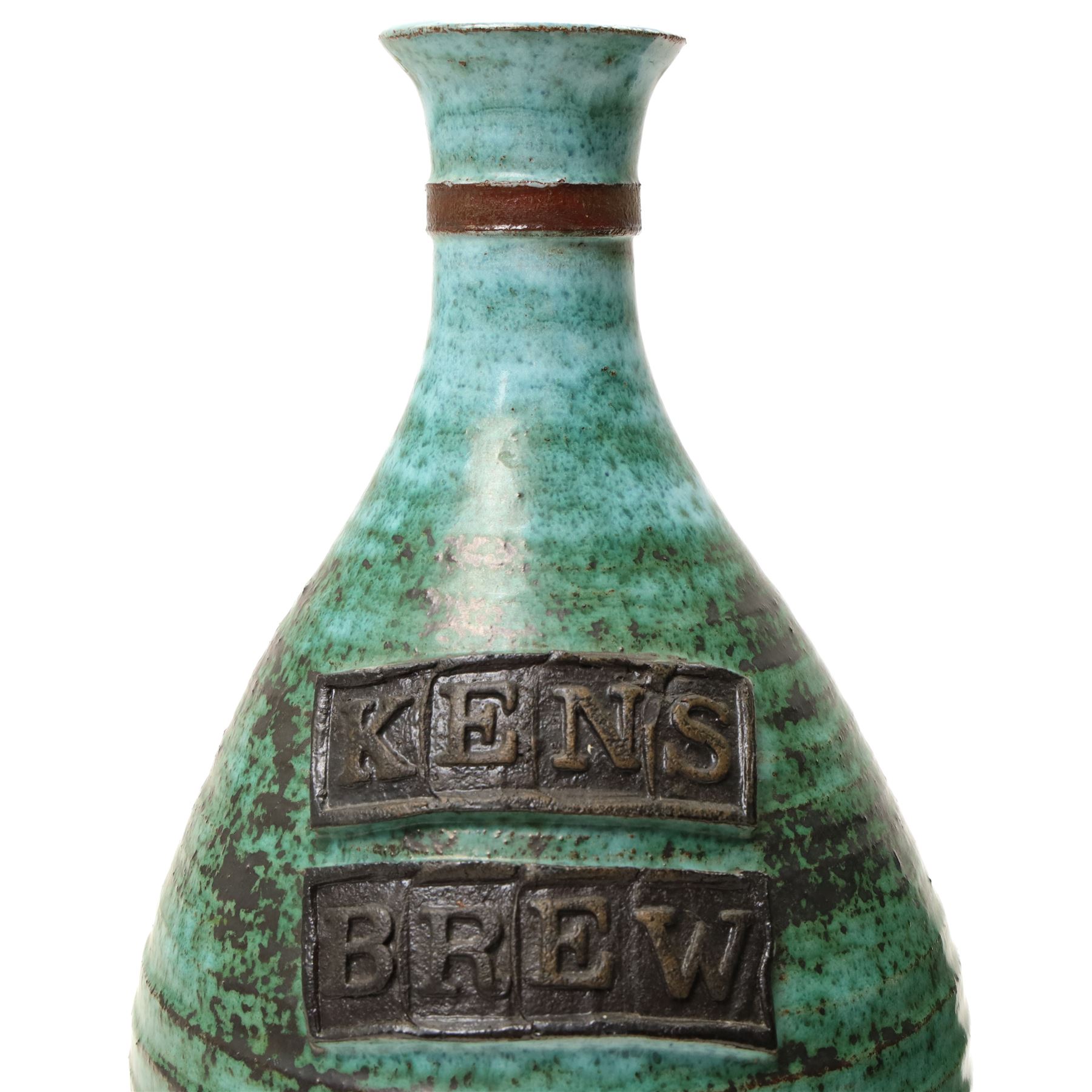 Collection of studio pottery, artists to include Michael Crosby-Jones, George Ormerod, Clive Brooker and others (7) 