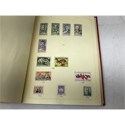 Great British and World stamps, including Queen Victoria and later, Lundy, Iran, Poland, Spain, USA etc, housed in albums and loose, in one box
