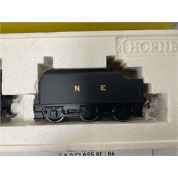 Hornby ‘00’ gauge - Class T9 4-4-0 locomotive Collector Centre Special 118/1200 no.30119 in BR green; Class 06 2-8-0 locomotive no.7675 in LNER black; West Country Class 4-6-2 locomotive ‘City of Wells’ no.34092 in BR green; in original boxes (3) 