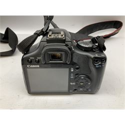 Canon EOS 450D camera with Canon Zoom lens 'EF-S 18-55mm 1:3.5-5.6 IS' with carry bag