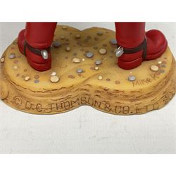 Seven limited edition Robert Harrop figures from the Beano Dandy collection, comprising The Beano Dandy Collection Bash Street Kids 50th Anniversary BSK50, Roger the Dodger's Dad You'd Better Be in There Roger!, two Desperate Dan Safe Cracker BDS13, The Beano Book Front Cover 1959 BDFC03, The Beano Book Front Cover 1973 BDFC01, some first editions, and Beano, Dandy Christmas 2013 The Beano Book 1975 The 10th Day of Christmas, no 137/200, BDCS13, all with boxes