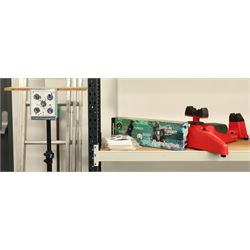 Air gun accessories; Remington Auto Reset crow target, MCM “Predator” shooting rest, paper...