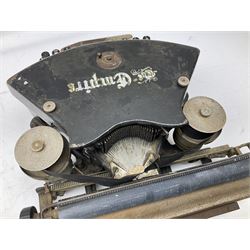 Early 20th Century 'The Empire' typewriter, L33cm H13cm