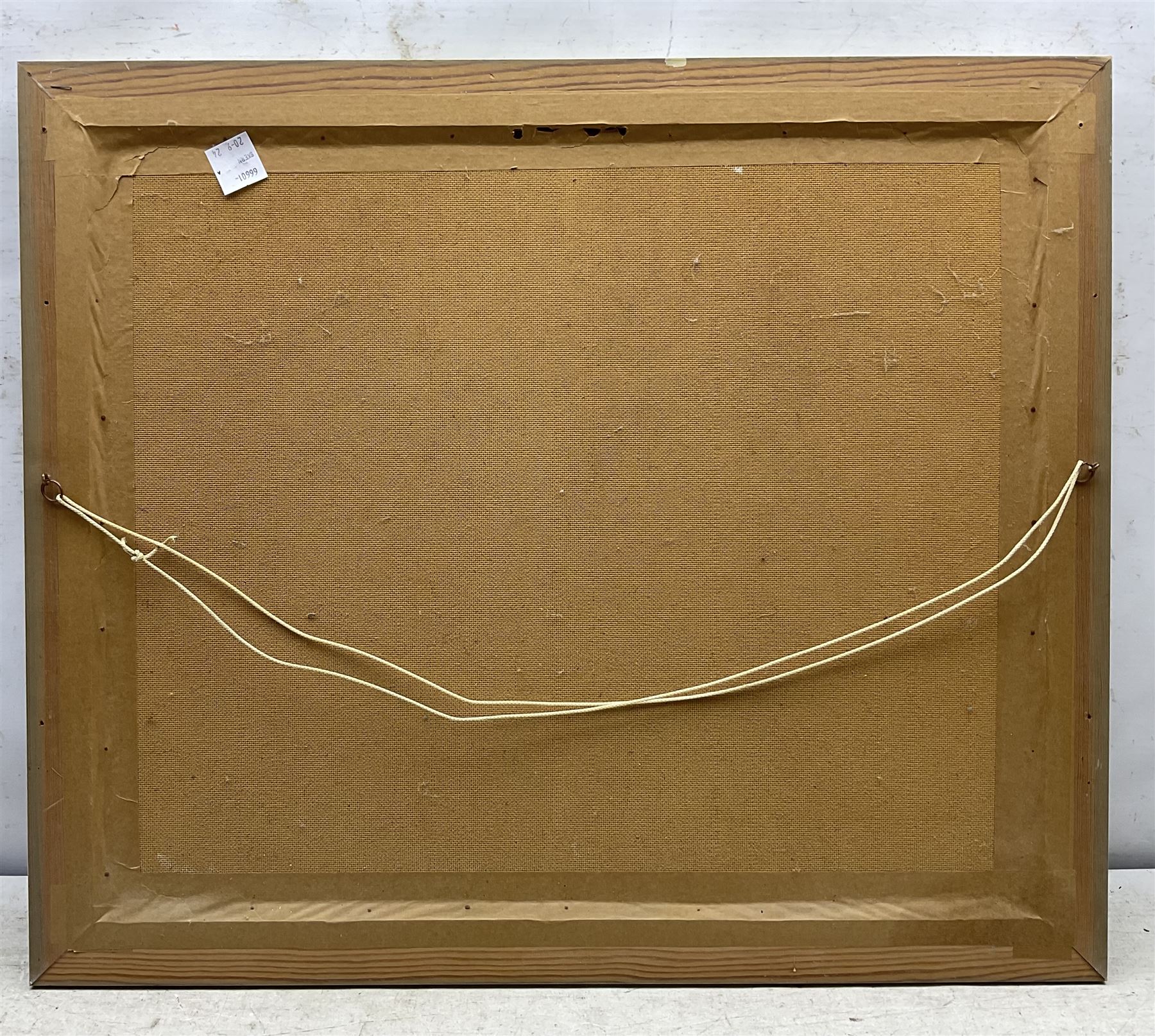 French (20th century): Stone Bridge, oil on board signed and dated 1974, 50cm x 60cm