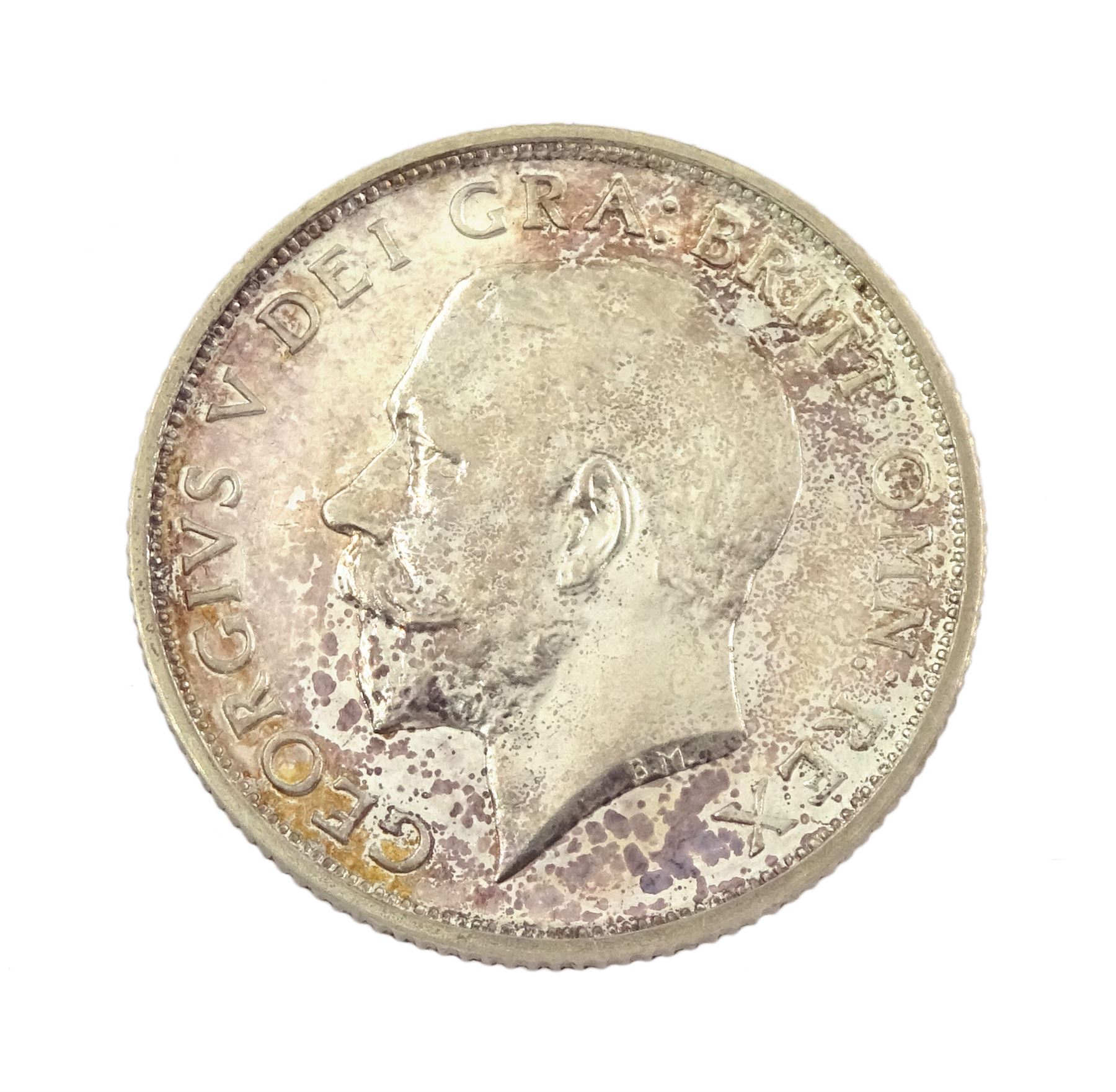 King George V 1911 proof long coin set, comprising gold half sovereign, sovereign, two pounds and five pounds, silver maundy money set, sixpence, shilling, florin and halfcrown, housed in dated case 
