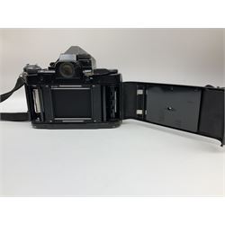 Pentax 67II camera with Asahi SMC Pentax - 6x7 ‘1:4 45mm’ lens, Asahi Takumar / 6x7 ‘1:4.5/75’ lens, Asahi Macro-Takumar / 6x7 ‘1:4/135’ lens, Asahi SMC Pentax - 6x7 ‘1:2.8 165mm’ lens, Asahi Pentax 6x7 rear converter ‘T6-2X’, lens filters and various other accessories, housed in a Billingham carry bag