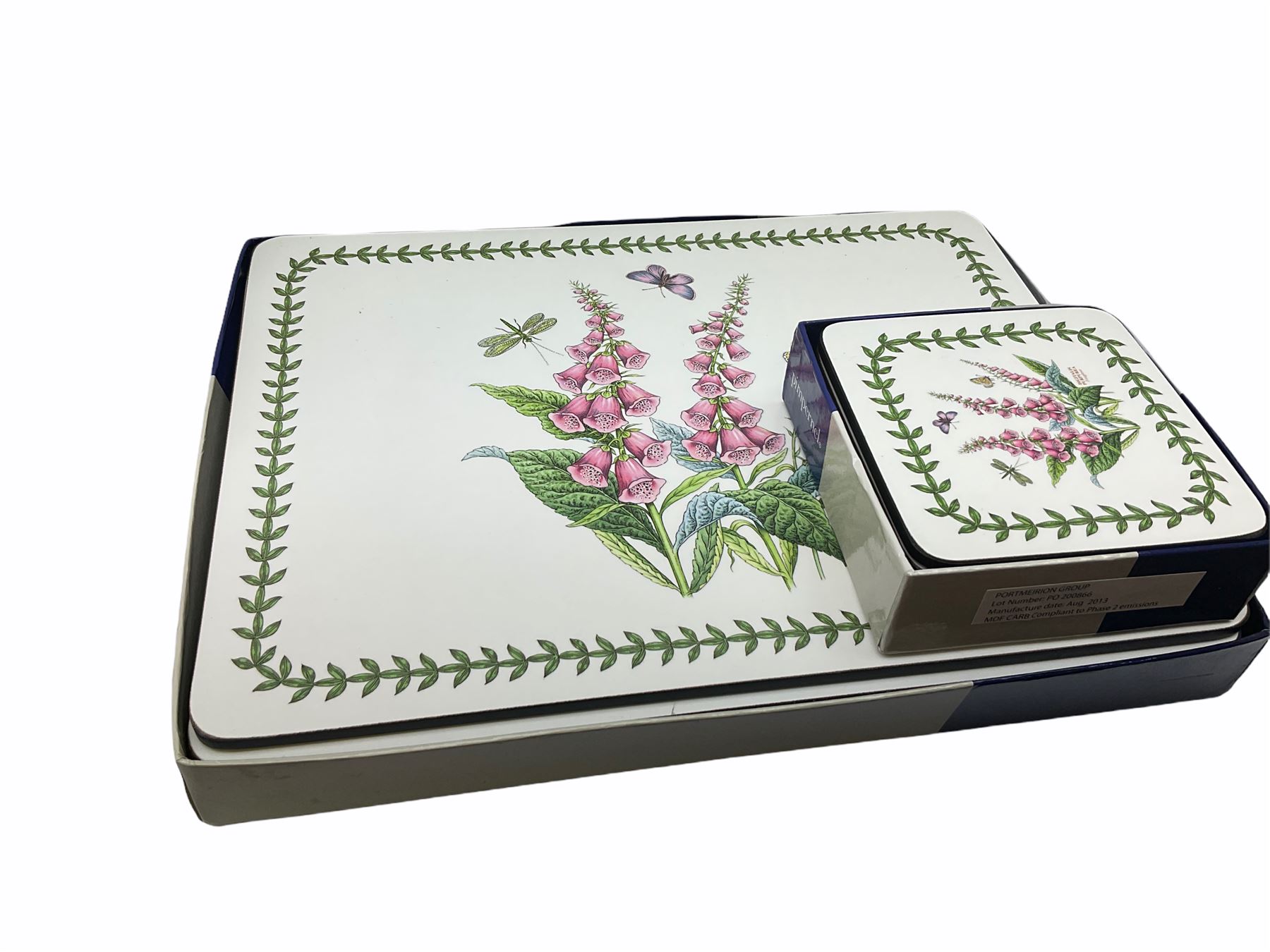 Portmeirion Botanical Garden tea and dinner wears, to include three