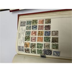 Accumulation of Great British and World stamps including Australia, Canada, France, Malaya, Great British including King Edward VII, South Africa etc, in albums/folders, in one box
