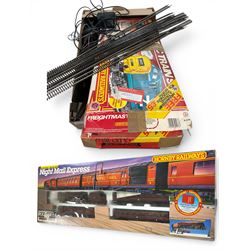 Collection of Hornby Railways OO gauge electric train sets including Night Mail Express R8...