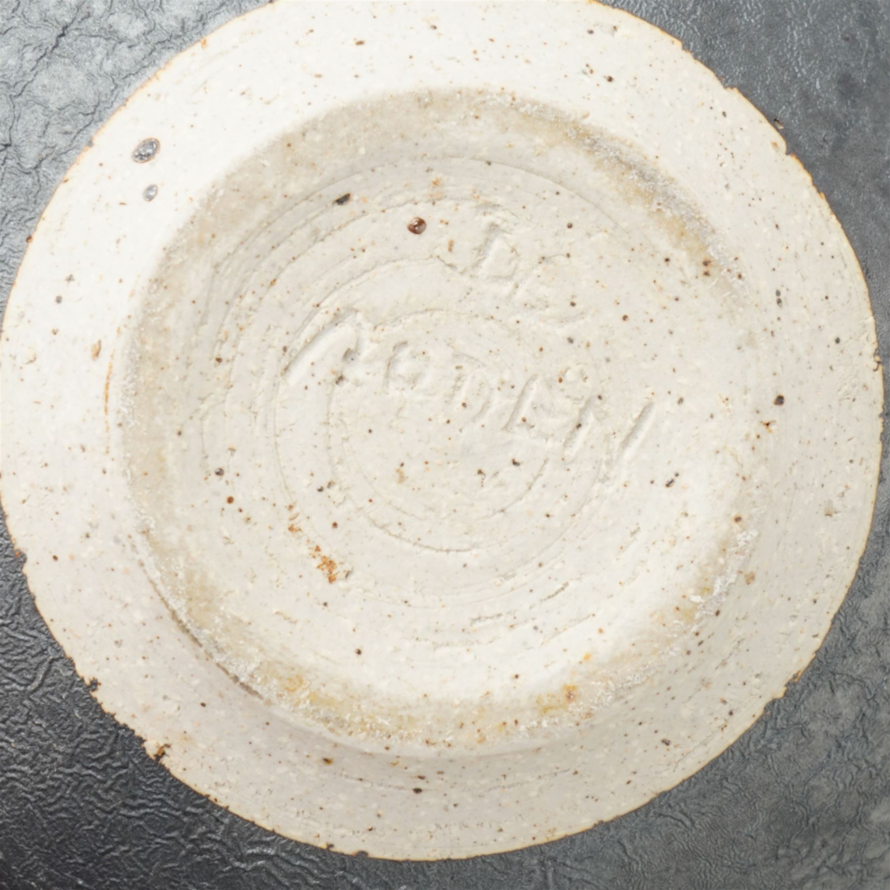 Barbara Cass (1921-1992) for Arden pottery; two studio pottery stoneware jugs, in brown and white glazes, impressed marks to bases, tallest H21cm, and another smaller vase (3)