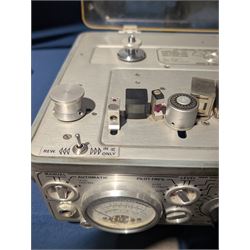 Nagra 4.2 portable mono reel to reel tape recorder, made in Switzerland, circa 1970