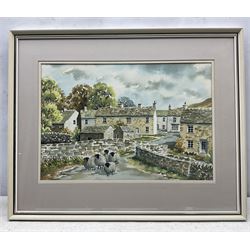 Anita Hall (British 20th Century): 'Thwaite in Swaledale', watercolour signed, titled verso