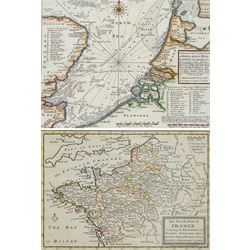 Herman Moll (British c.1654-1732): 'A Chart of Part of ye Sea Coast of England Holland & F...