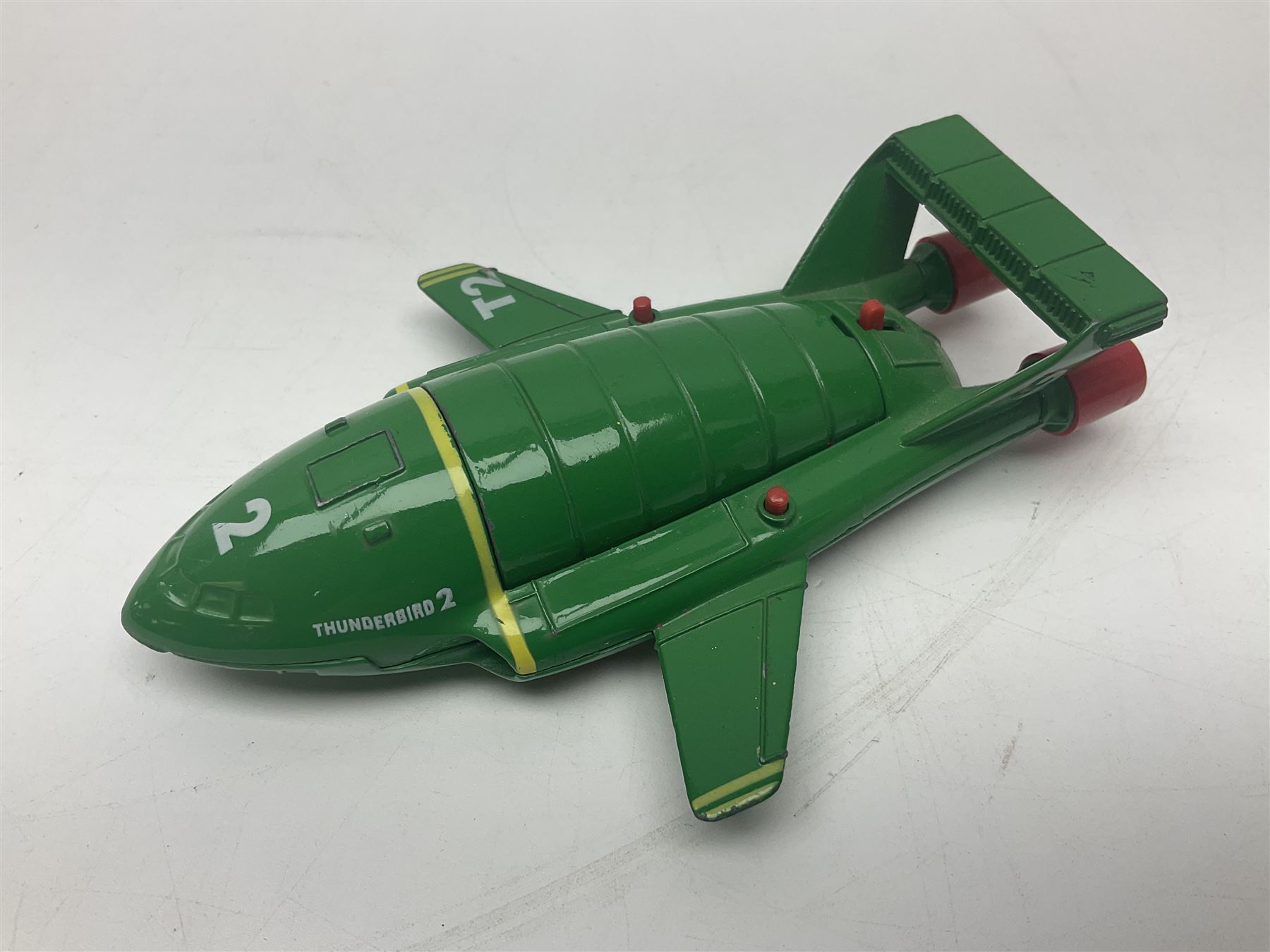 Thunderbirds collectables; Rimmer, S., ‘From Thunderbirds to Pterodactyls’ signed first edition hard back book with unclipped dust jacket; Thunderbirds 50th Anniversary limited edition Chess Set; Captain Scarlet talking keychain; Matchbox 1992 die-cast Thunderbird 1, 2, 3 and 4 models (7)