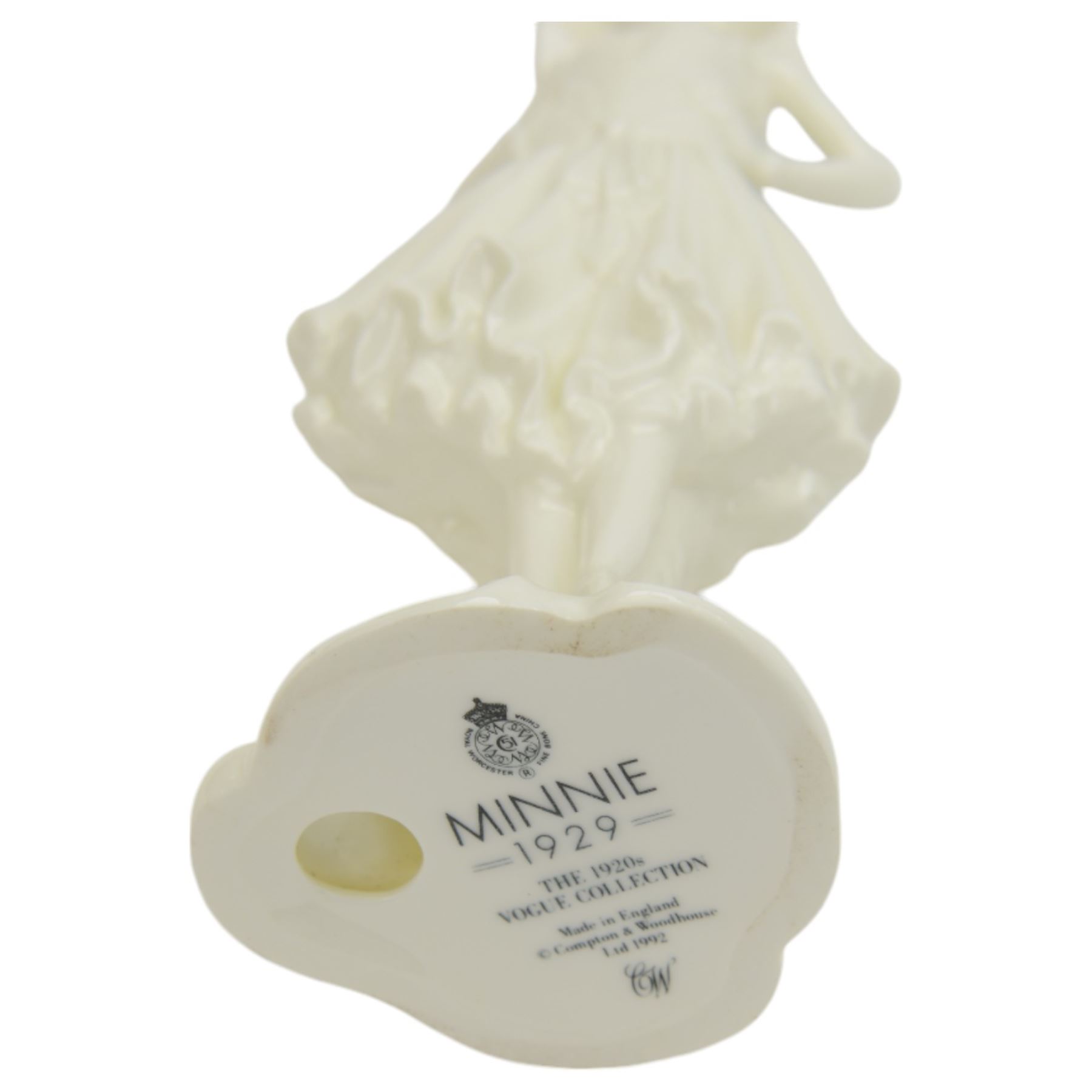 Set of Royal Worcester figures from The 1920's Vogue Collection, all with certificates 