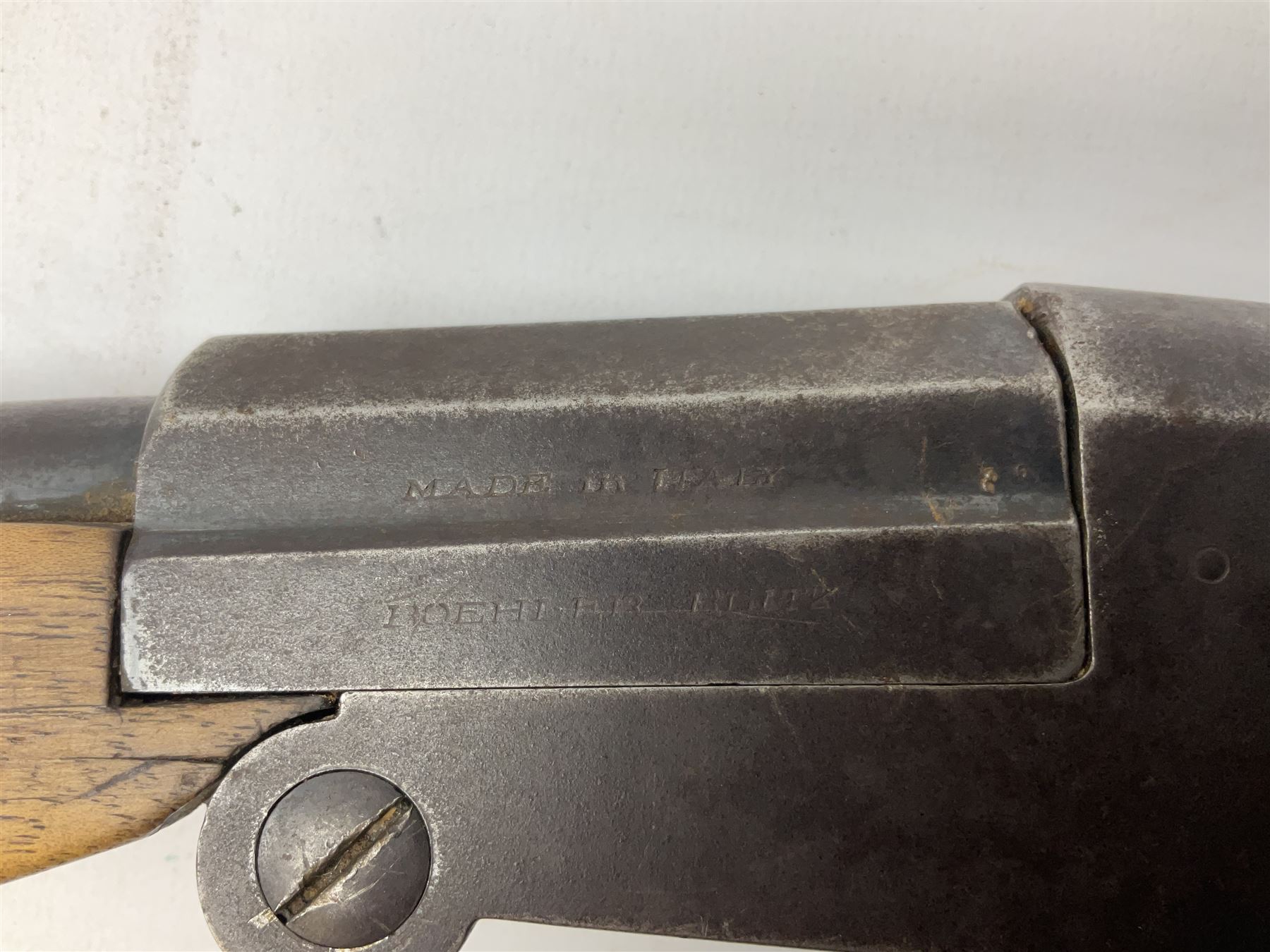 Italian Boehler Blitz .410 folding single barrel shotgun, walnut stock with 70cm barrel, chequered grip and fore-end with cross action safety, No.1779, L112cm overall SHOTGUN CERTIFICATE REQUIRED