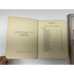 Barker, Cicely; The book of the Flower Fairies, Blackie & Son Ltd, Glasgow, Hind, Lewis. C; Turner, T.C & E.C. Jack, London, Knight, Laura; Oil Paint and Grease Paint, Ivor Nicholson & Watson, London and two other books 