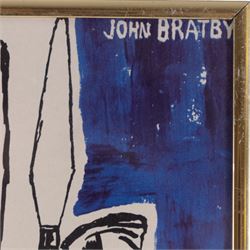 After John Bratby (British 1928-1992): 'Royal Academy Summer Exhibition 1966', chromolithograph poster 75cm x 50cm