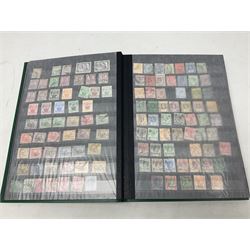 Stamps including St Helena, Fiji, Southern Rhodesia, Malaya, Bermuda, Queen Victoria and later Ceylon, various Universal Postal Union 1949 etc, housed in six albums/folders
