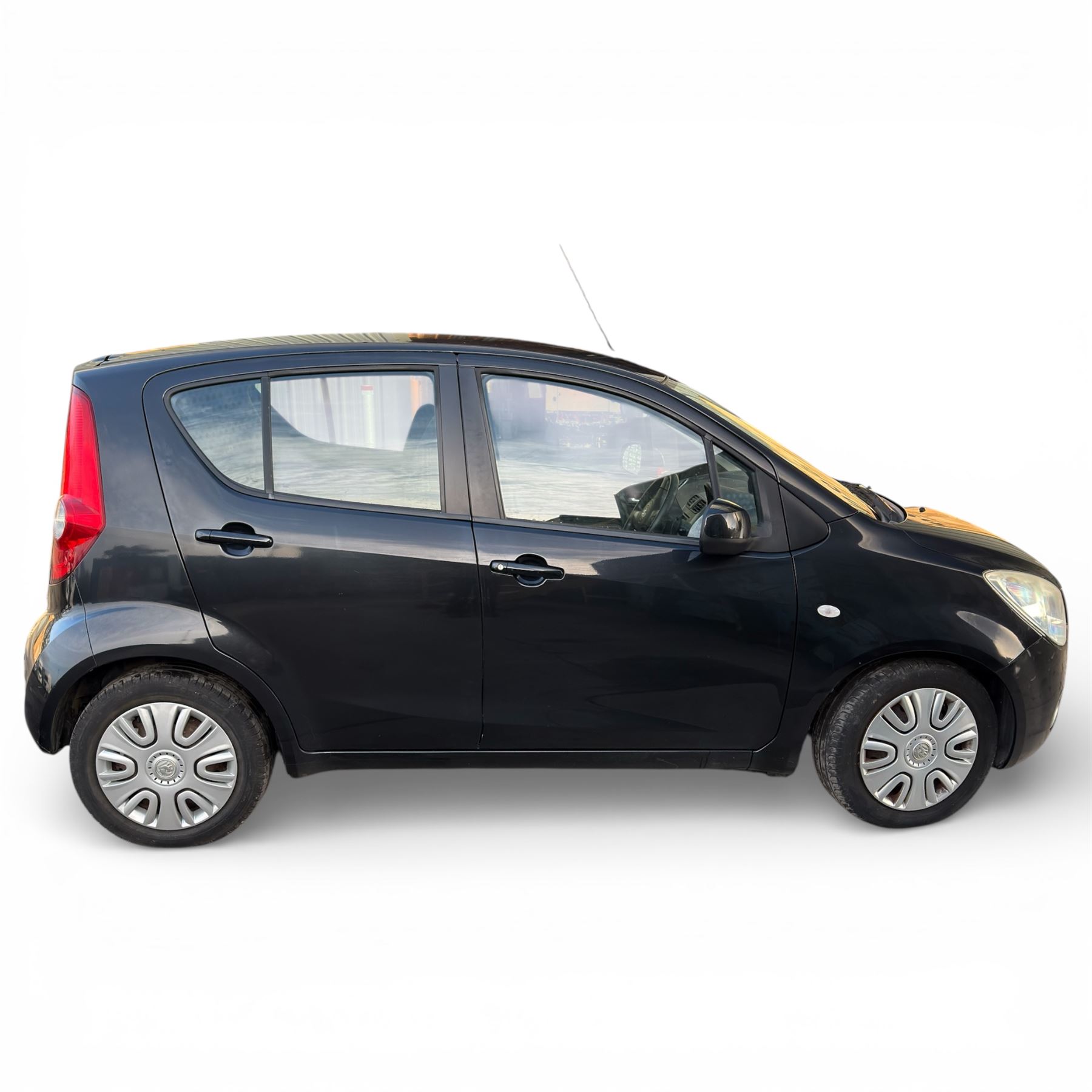 VAUXHALL AGILA HATCHBACK - 1.2 VVT ecoFLEX S 5dr, 2013, Black, Manual, 37600 Miles, (NU13 UPS)