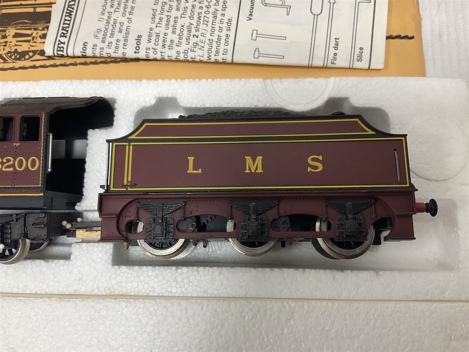 Hornby ‘00’ gauge - Class N15 4-6-0 ‘Sir Dinadan’ locomotive no.795 in SR green; Coronation Class 7P 4-6-2 ‘Duchess of Sutherland’ locomotive no.6233 in LMS maroon; Class 7P 4-6-2 ‘The Princess Royal’ locomotive no.6200 in LMS maroon; Class A4 4-6-2 ‘Mallard’ locomotive no.60022 in BR green; in original boxes (4) 