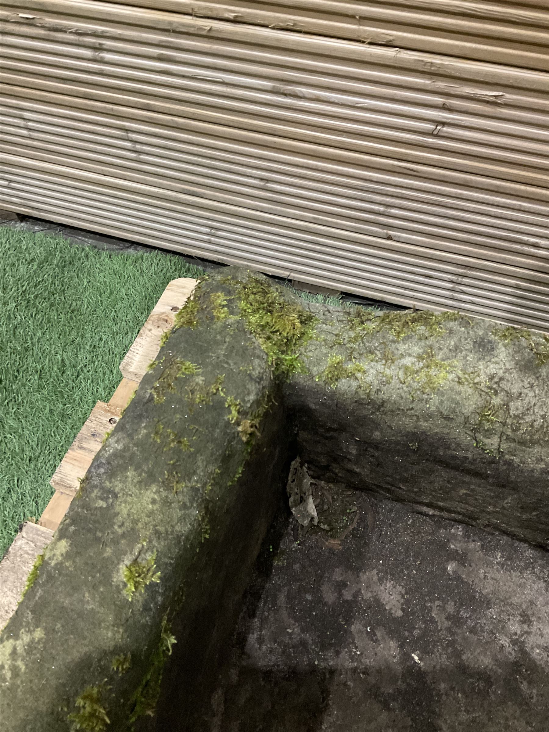 19th century rectangular carved stone trough - THIS LOT IS TO BE COLLECTED BY APPOINTMENT FROM DUGGLEBY STORAGE, GREAT HILL, EASTFIELD, SCARBOROUGH, YO11 3TX