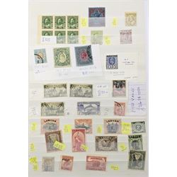 Queen Victoria and later World stamps, including Canada, Bermuda, Gibraltar, St Lucia, Trinidad, New Zealand, Cape of Good Hope etc, various values and monarchs , mint and used, housed in a green stockbook