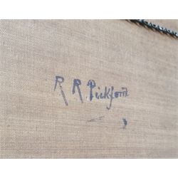 R R Pickford (British 19th century): Rigg Mill near Whitby, oil on canvas signed verso 60cm x 90cm