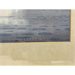 William Heaton Cooper RI (British 1903-1995): Derwentwater, watercolour signed 38cm x 54cm