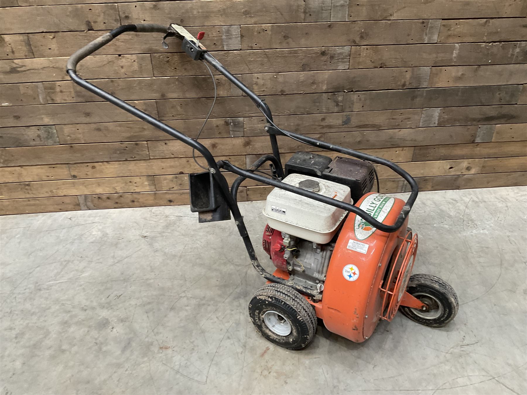 Billy Goat Quiet Blow Blower with Honda 8.0 GX240 engine 