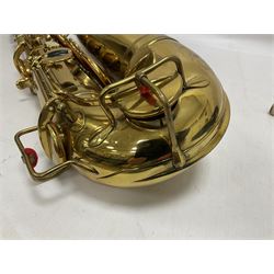 French Henri Selmer 1935 Radio Improved Tenor B flat Saxophone No 20344, with a velvet lined hard case
One of only 550 produced in that year