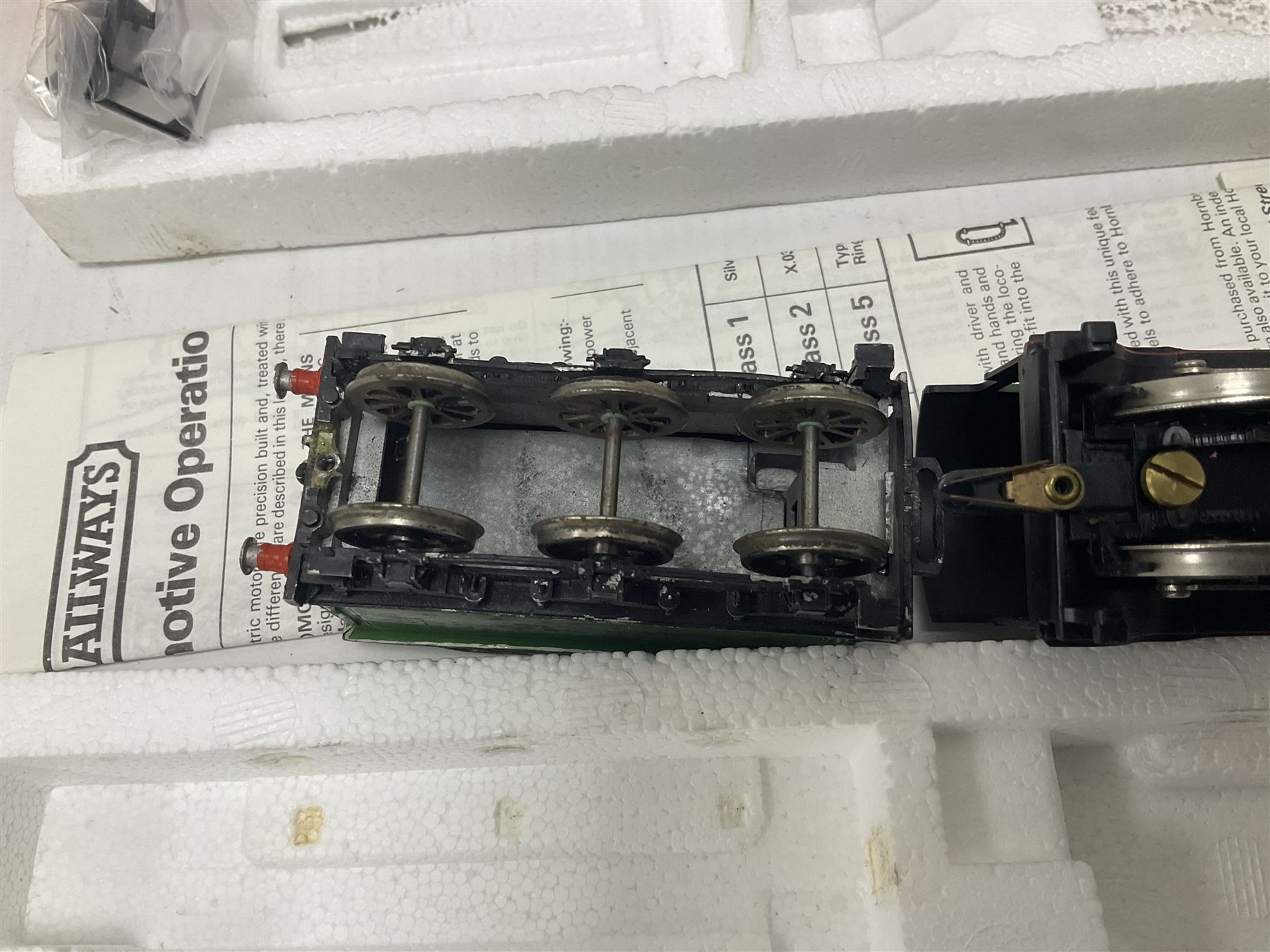 Hornby ‘00’ gauge - Class B17 4-6-0 ‘Manchester United’ locomotive no.2862 in LNER green; Class B17 4-6-0 ‘Leeds United’ locomotive no.61656 in BR green; Class D41/1 4-4-0 ‘Yorkshire’ locomotive no. 62700; Class 49/1 4-4-0 ‘Cheshire’ locomotive no.2753 in LNER green; in original boxes (4) 