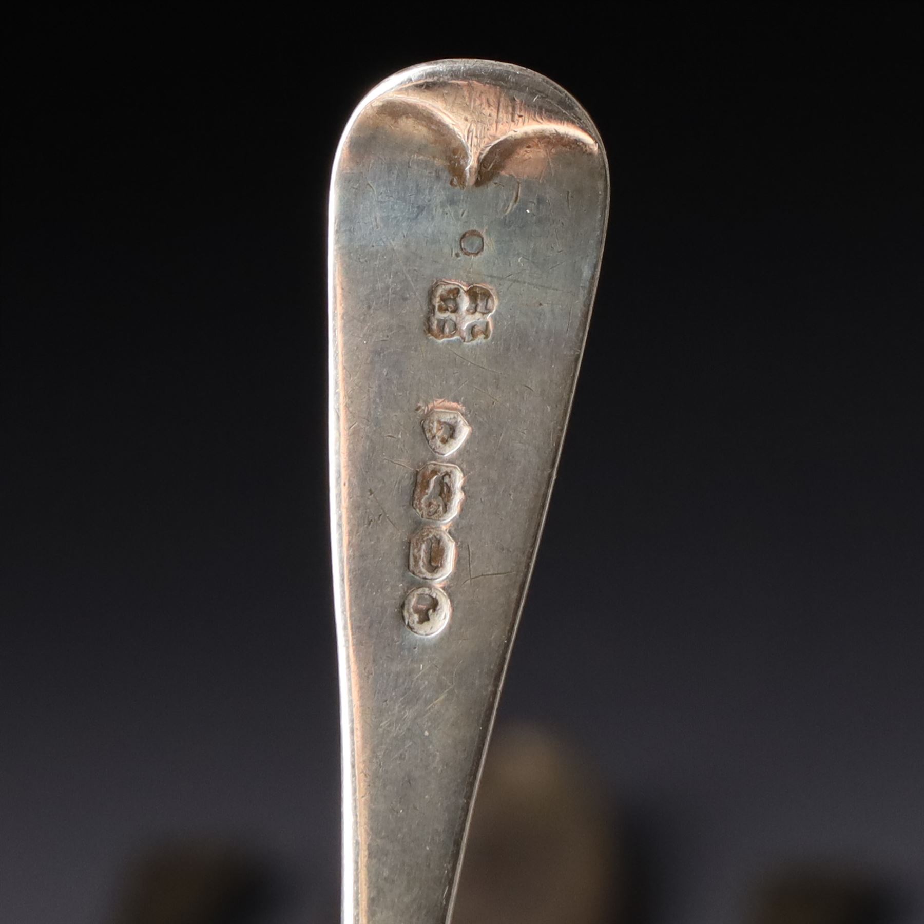 Collection of assorted silver teaspoons, souvenir spoons with enamel decoration etc