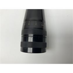 Four telescopic rifle scopes - Hawke 10-40x50, Hawke 8-32x56, Redfield 6 x 18 and Silver Antler (4)