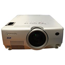 Panasonic - PT-L735NTE projector in case