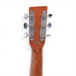 Antoria model SW115 acoustic guitar, in soft case
