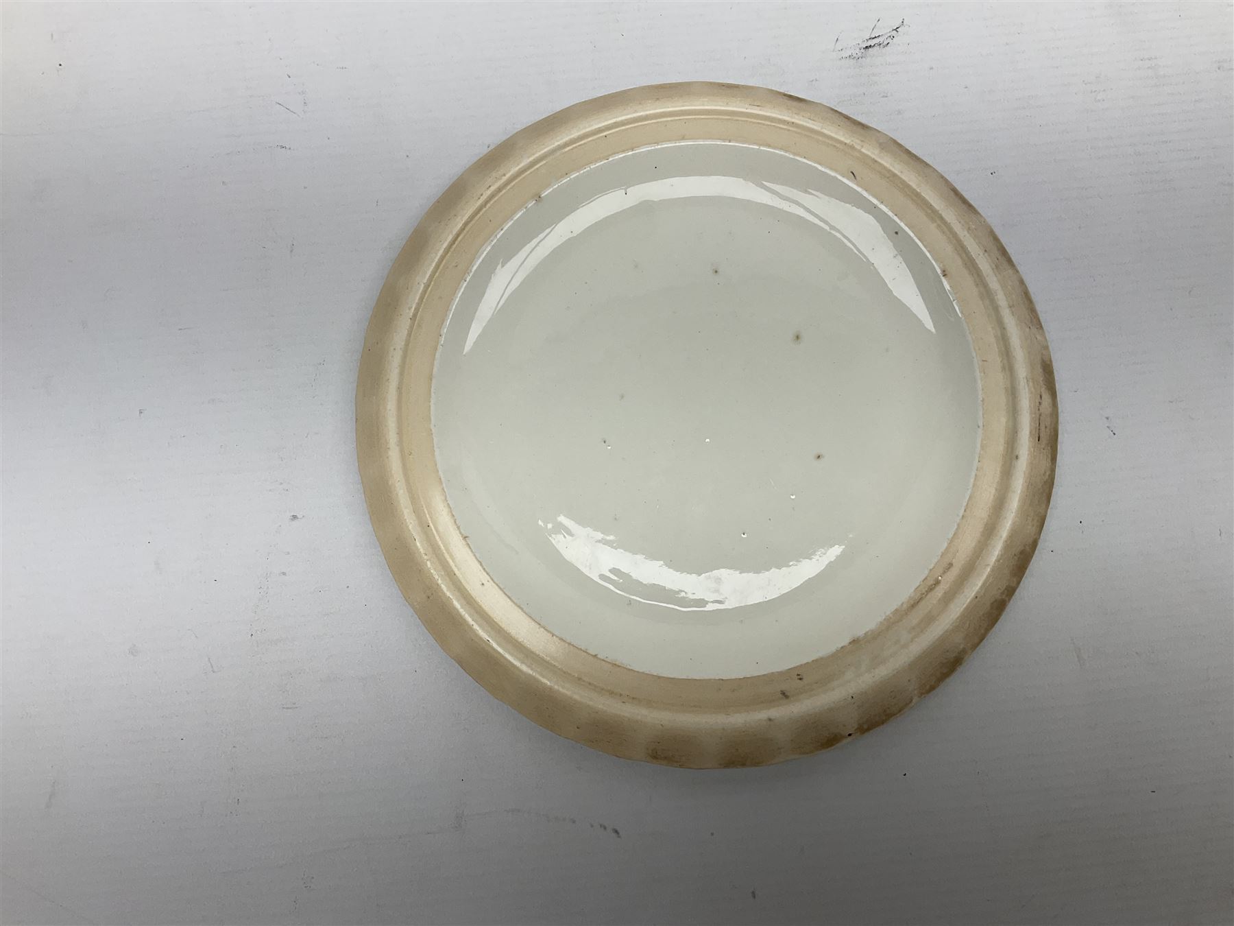 Royal Bonn Franz Anton Mehlem cheese dome and stand, H16cm