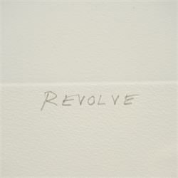 Sandra Blow (British 1925-2006): 'Revolve', etching and aquatint in colours signed titled numbered 30/75 and dated '03 in pencil 75cm x 72cm
Provenance: The Stour Gallery, Eastway, London 