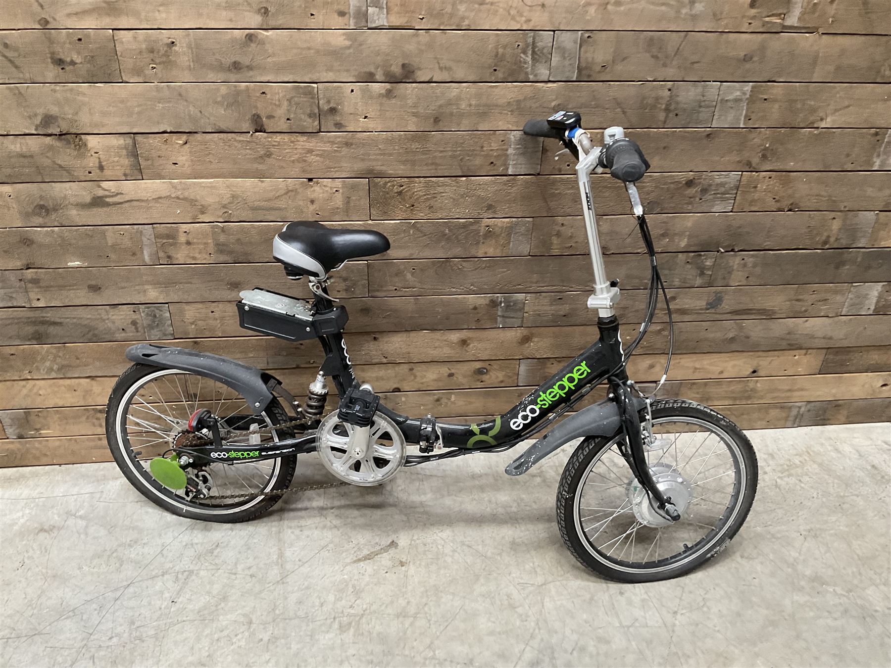 Eco-stepper bicycle and another bicycle