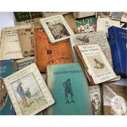 Quantity of books, mostly comprising illustrated children's books, to include Beatrix Potter, Rudyard Kipling, etc. 