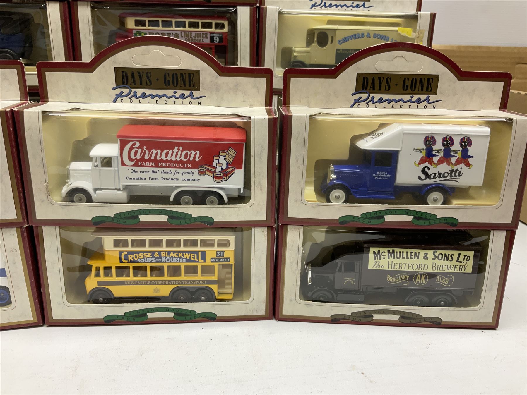 Fifty-two Days Gone Premier Collection die-cast models, all boxed (52)