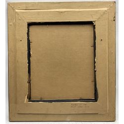 Allan Douglas Davidson (British 1873-1932): 'Portrait of Miss Violet Kyrke-Smith', oil on board signed and dated 1927, titled verso 29cm x 25cm 