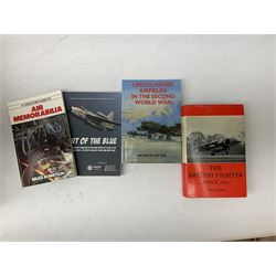 Thirty-six modern books of RAF, aircraft and aeronautica interest.