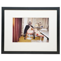 Juergen Teller (German 1964-): 'Kristen McMenamy - Casa Mollino No.3 Turin 2011', limited edition C-print photograph signed and numbered 98/100 in pen on the certificate of authenticity 27cm x 39cm