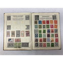 Stamps including Argentina, Austria, Belgium, Canada, Egypt, Germany, Hungary, Queen Victoria and later Great British etc, housed in two albums