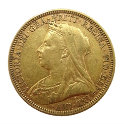  1894 gold full sovereign   